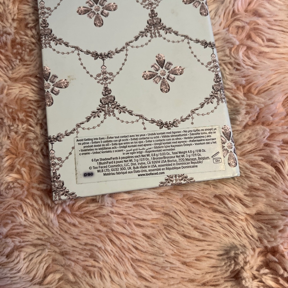 Women's Too Faced Light Blue Silver Eyeshadow Palette One Size - Picture 3 of 6